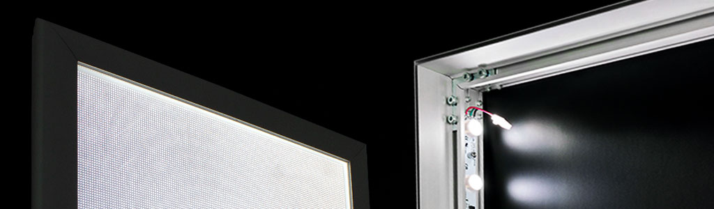 Fabric SEG Light Box vs Backlit Film Light Box