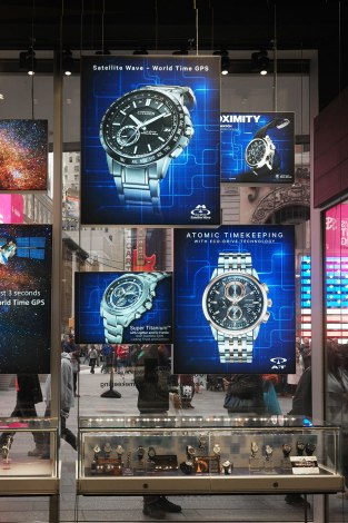 Citizen SEG Fabric Light Box for Times Square